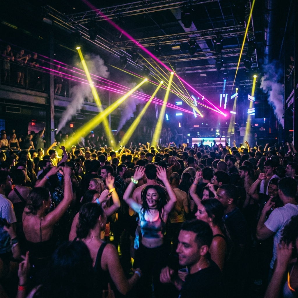 Xtasis Discoteca Background